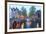 Keizersgracht and Leidsegracht Canals at Dusk, Amsterdam, Netherlands, Europe-Amanda Hall-Framed Photographic Print