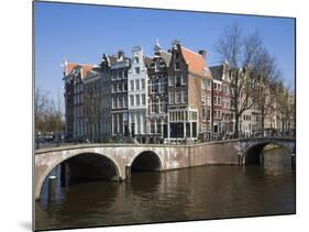 Keizersgracht Canal, Amsterdam, Netherlands, Europe-Amanda Hall-Mounted Photographic Print