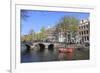 Keizersgracht Canal, Amsterdam, Netherlands, Europe-Amanda Hall-Framed Photographic Print