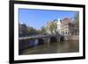 Keizersgracht Canal, Amsterdam, Netherlands, Europe-Amanda Hall-Framed Photographic Print