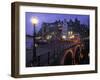 Keizersgracht Canal at Night, Amsterdam, Holland-Peter Adams-Framed Premium Photographic Print