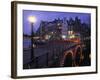 Keizersgracht Canal at Night, Amsterdam, Holland-Peter Adams-Framed Photographic Print