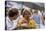 Keke Rosberg at the British Grand Prix, Brands Hatch, Kent, 1982-null-Stretched Canvas