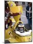 Keke Rosberg in a Fittipaldi-Cosworth F7, British Grand Prix, Brands Hatch, 1980-null-Mounted Photographic Print