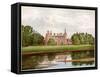 Kelham Hall, Nottinghamshire, Home of the Manners-Sutton Family, C1880-Benjamin Fawcett-Framed Stretched Canvas