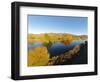 Kellands Pond, South Canterbury, South Island, New Zealand-David Wall-Framed Photographic Print