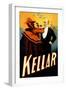 Kellar: A Toast of Respect for Magical Prowess-null-Framed Art Print