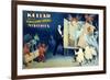 Kellar and His Perplexing Cabinet Mysteries-null-Framed Premium Giclee Print