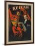 Kellar Devil and Demons with Magic Book Poster-Lantern Press-Framed Art Print