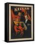 Kellar Devil and Demons with Magic Book Poster-Lantern Press-Framed Stretched Canvas