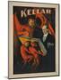 Kellar Devil and Demons with Magic Book Poster-Lantern Press-Mounted Art Print