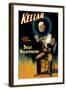 Kellar in His Latest Mystery: Self Decapitation-null-Framed Art Print