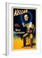 Kellar in his Latest Mystery-null-Framed Giclee Print