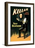 Kellar in His Latest Mystery-null-Framed Art Print