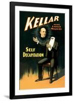 Kellar in His Latest Mystery-null-Framed Art Print