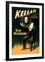 Kellar in His Latest Mystery-null-Framed Art Print