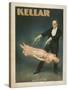 Kellar Levitation Magic Poster No.1-Lantern Press-Stretched Canvas