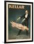 Kellar Levitation Magic Poster No.1-Lantern Press-Framed Art Print