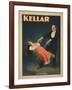 Kellar Levitation Magic Poster No.2-Lantern Press-Framed Art Print