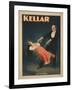 Kellar Levitation Magic Poster No.2-Lantern Press-Framed Art Print