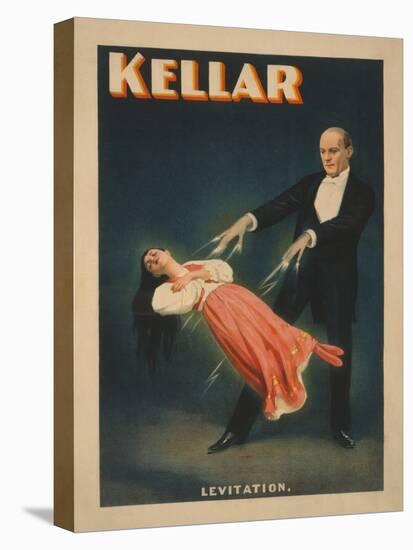 Kellar Levitation Magic Poster No.2-Lantern Press-Stretched Canvas