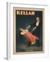 Kellar Levitation Magic Poster No.2-Lantern Press-Framed Art Print