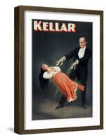 Kellar: Levitation-null-Framed Giclee Print