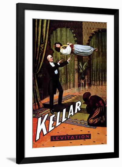 Kellar: Levitation-null-Framed Art Print