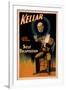 Kellar performing Self Decapitation Magic Poster-Lantern Press-Framed Art Print