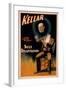 Kellar performing Self Decapitation Magic Poster-Lantern Press-Framed Art Print