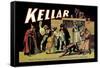 Kellar: The Witch, The Sailor and the Enchanted Monkey-null-Framed Stretched Canvas