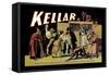 Kellar: The Witch, The Sailor and the Enchanted Monkey-null-Framed Stretched Canvas