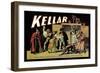 Kellar: The Witch, The Sailor and the Enchanted Monkey-null-Framed Art Print