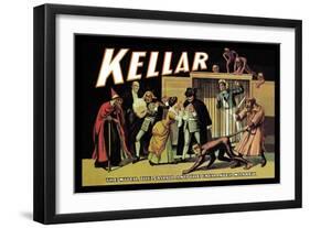 Kellar: The Witch, The Sailor and the Enchanted Monkey-null-Framed Art Print