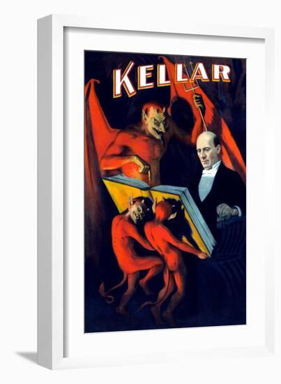 Kellar-null-Framed Art Print