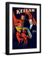 Kellar-null-Framed Art Print