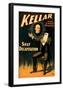 Keller the Magician in His Latest Mystery-null-Framed Giclee Print