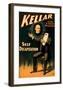 Keller the Magician in His Latest Mystery-null-Framed Giclee Print