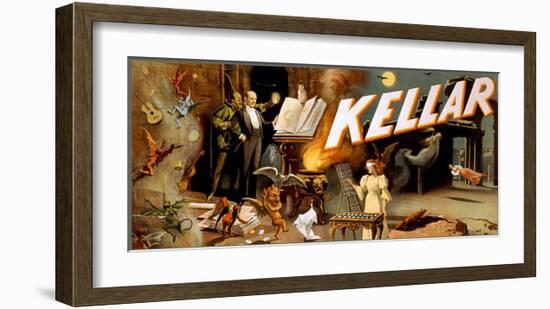 Keller the Magician-null-Framed Giclee Print