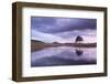 Kelly Hall Tarn at Twilight, Lake District, Cumbria, England. Autumn (November)-Adam Burton-Framed Photographic Print