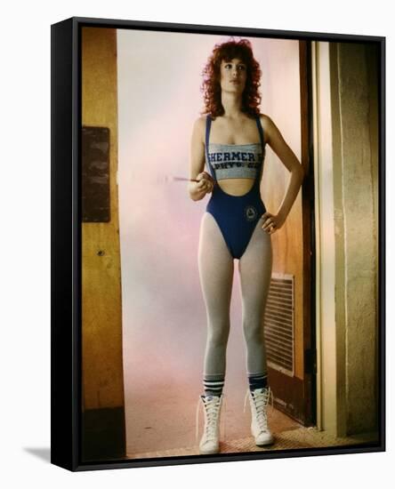 Kelly LeBrock - Weird Science-null-Framed Stretched Canvas