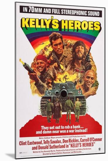 Kelly's Heroes-null-Mounted Art Print