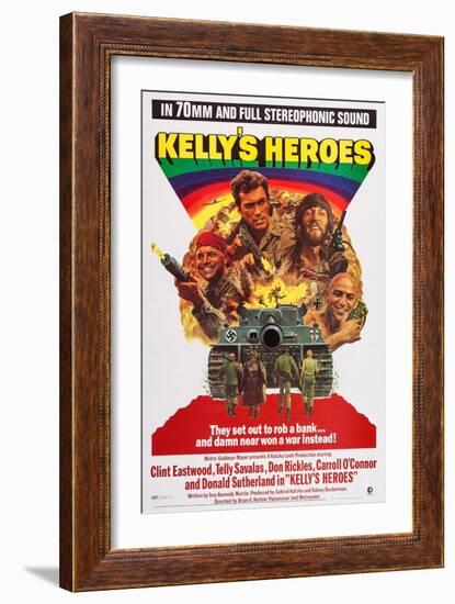 Kelly's Heroes-null-Framed Art Print