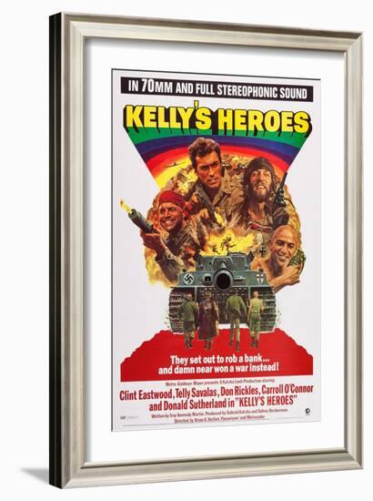 Kelly's Heroes-null-Framed Art Print