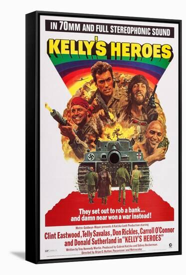 Kelly's Heroes-null-Framed Stretched Canvas