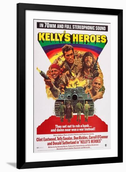 Kelly's Heroes-null-Framed Art Print