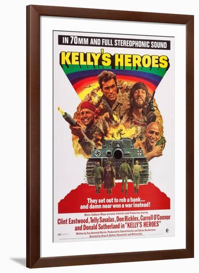 Kelly's Heroes-null-Framed Art Print