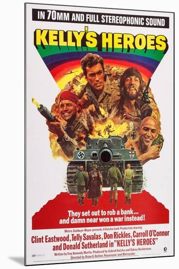 Kelly's Heroes-null-Mounted Art Print