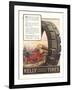 Kelly Tires, Tractor Hauling Logs-null-Framed Art Print