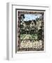 Kelmscott Manor, Gloucestershire, frontispiece to News from Nowhere, c1892 (1901)-William Morris-Framed Giclee Print